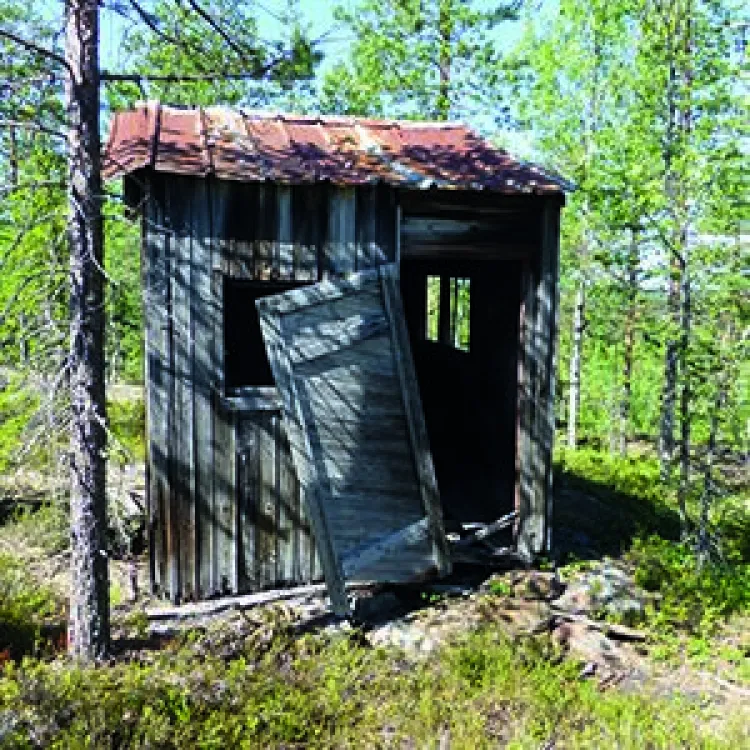 Stenhuggarstugan innan renoveringen