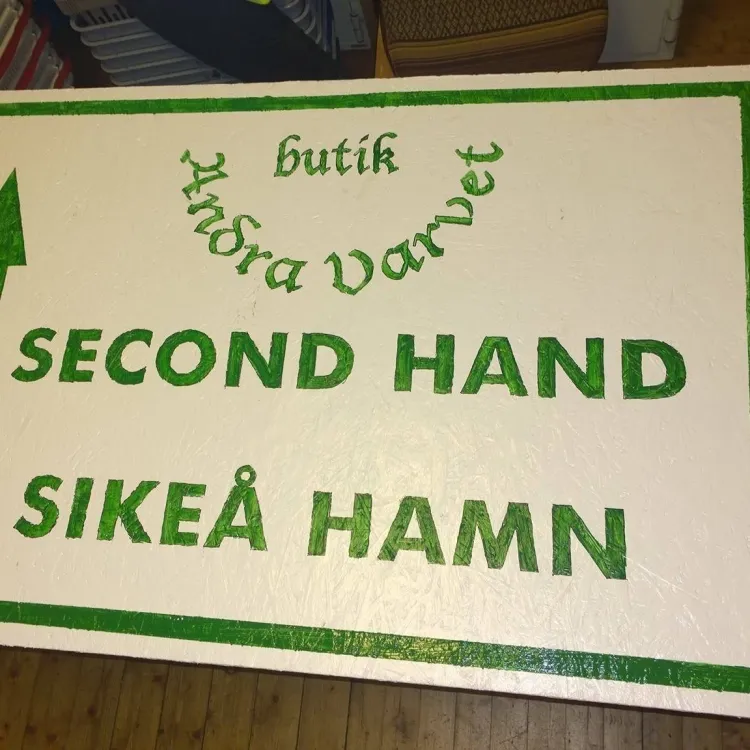 Butik Andra Varvet i Sikeå