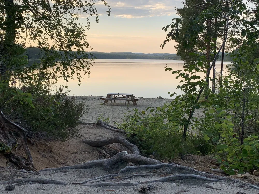 Bjännsjön - badplats 